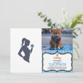 Fitness Einladung (Stehend Vorderseite)