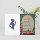 Fitness Einladung (Stehend Vorderseite)