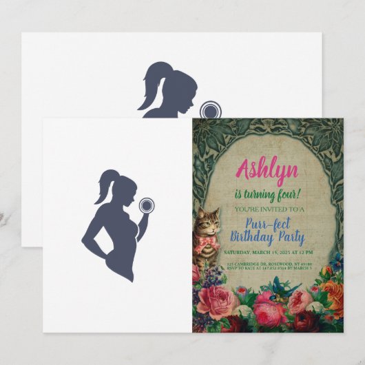 Fitness Einladung (Vorne/Hinten)