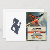 Fitness Einladung (Vorne/Hinten)