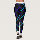 Fitness/Energie (White Trim) Leggings (Rückseite)
