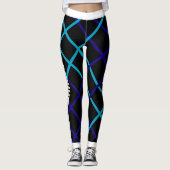 Fitness/Energie (White Trim) Leggings (Vorderseite)