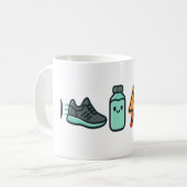 Fitness Energy Workout Tasse (Vorderseite Links)