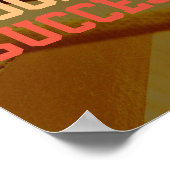 Fitness Fitnessstudio Inspiration Cover Poster (Ecke)