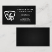 Fitness | Flexodruck Visitenkarte (Vorne/Hinten)