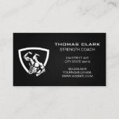 Fitness | Flexodruck Visitenkarte (Vorderseite)