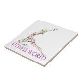 Fitness Fliese (Seite)