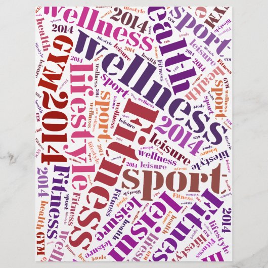 Fitness Flyer (Vorne)