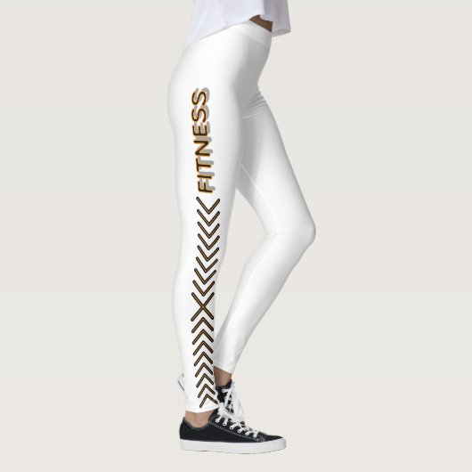 "FITNESS FOR HEALTH LIVING",  LEGGINGS (Rechts)