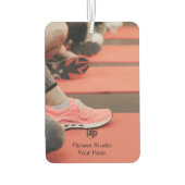 Fitness Foto - Startet stark, startet einfach Autolufterfrischer (Rückseite)