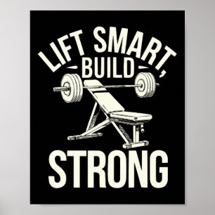 Fitness für die Bodybuilding von Incline Bench Wor Poster