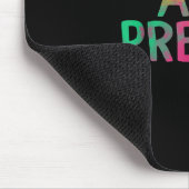 Fitness für hübsche und starke weibliche Computers Mousepad (Ecke)