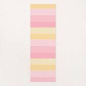 Fitness für Rosa und Gelb Yogamatte (Vorderseite)