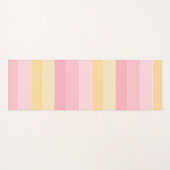 Fitness für Rosa und Gelb Yogamatte (Vorderseite (Horizontal))