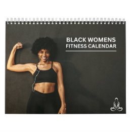 Fitness für Schwarze Frauen Kalender