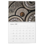 Fitness für Schwarzgymnasien Kalender (Jan 2027)