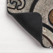 Fitness für Schwarzgymnasien Mousepad (Ecke)