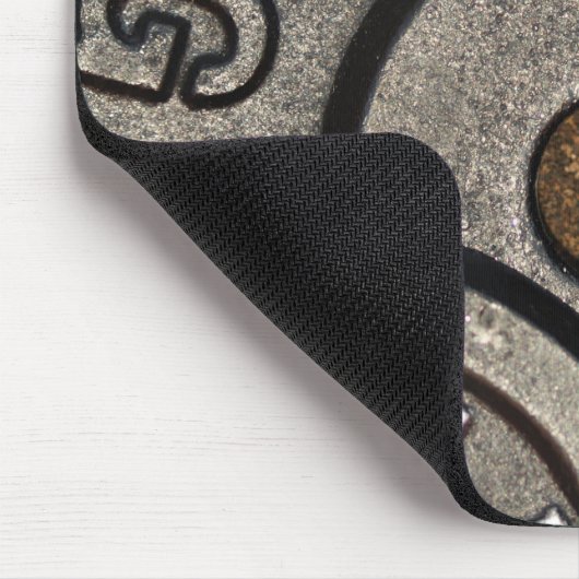 Fitness für Schwarzgymnasien Mousepad (Ecke)