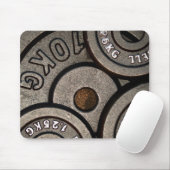 Fitness für Schwarzgymnasien Mousepad (Mit Mouse)