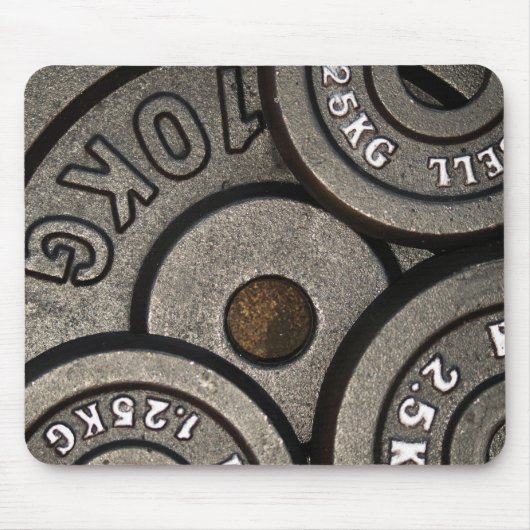 Fitness für Schwarzgymnasien Mousepad (Vorne)