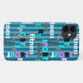 Fitness für Sportbekleidung Case-Mate iPhone Hülle (Rückseite (Horizontal))