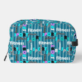 Fitness für Sportbekleidung Waschbeutel (Rückseite)