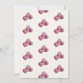 Fitness Geburtstagsfeier Einladung (Rückseite)