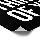 Fitness, Geld, Beten - Erfolgsmotivation Poster (Ecke)