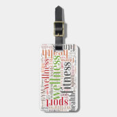 Fitness Gepäckanhänger (Vorderseite vertikal)