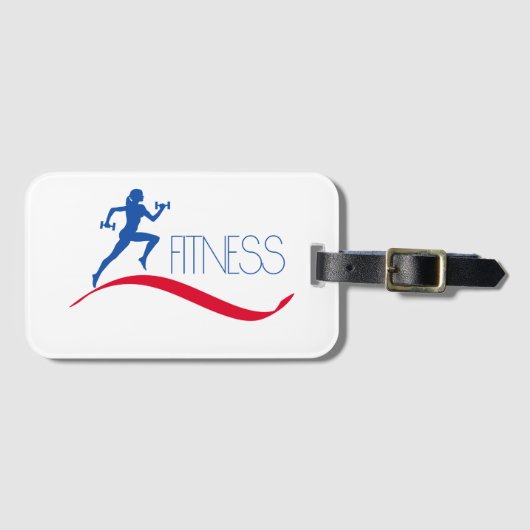 Fitness Gepäckanhänger (Vorderseite (Horizontal))