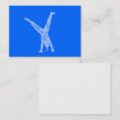 Fitness-Geschäfts-Karte Visitenkarte (Vorne/Hinten)