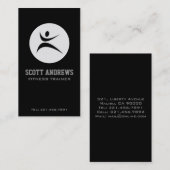 Fitness - Geschäfts-Karten Visitenkarte (Vorne/Hinten)