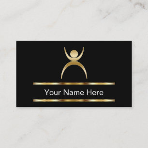 Fitness-Geschäfts-Karten Visitenkarte