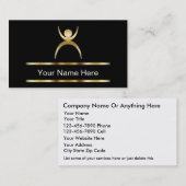 Fitness-Geschäfts-Karten Visitenkarte (Vorne/Hinten)