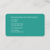 Fitness-Geschäfts-Karten Visitenkarte (Rückseite)