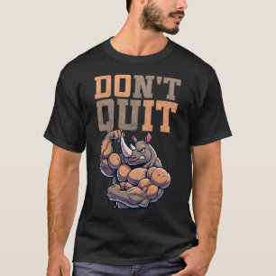 Fitness-Geschenk für Männer Trainingsmotivation Fi T-Shirt