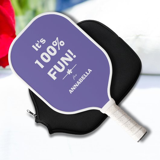 Fitness Geschenk für sie, Personalisiert schick bl Pickleball Schläger