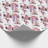 Fitness Geschenkpapier (Ecke)