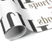 Fitness Geschenkpapier (Rolleneckpunkt)