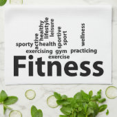 Fitness Geschirrtuch (Gefaltet)
