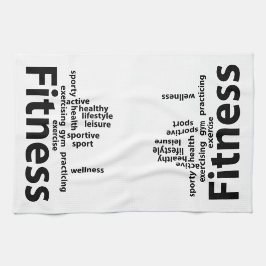 Fitness Geschirrtuch (Horizontal)