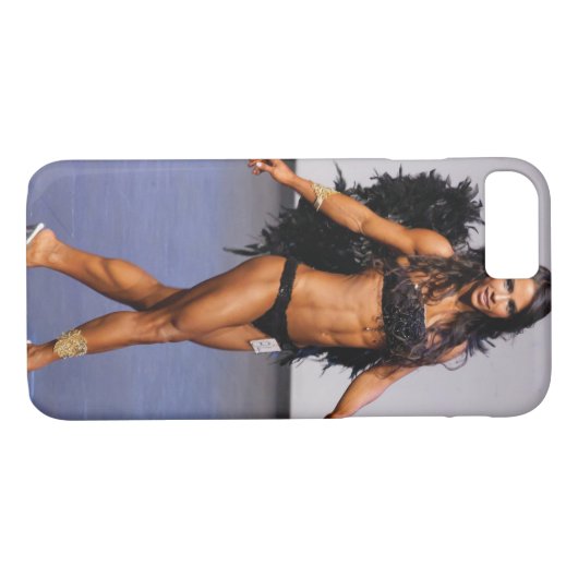 Fitness Girl Case-Mate iPhone Hülle (Rückseite (Horizontal))