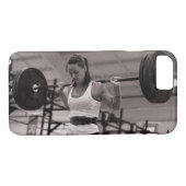 Fitness Girl Case-Mate iPhone Hülle (Rückseite (Horizontal))