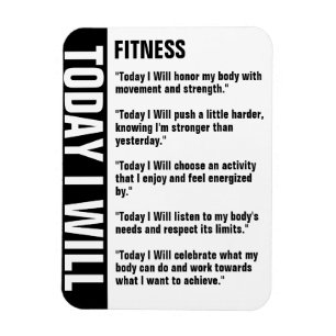 Fitness Goals Erinnerung anpassen Magnet