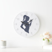 Fitness Große Wanduhr (Zuhause)