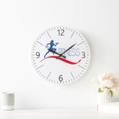 Fitness Große Wanduhr (Zuhause)