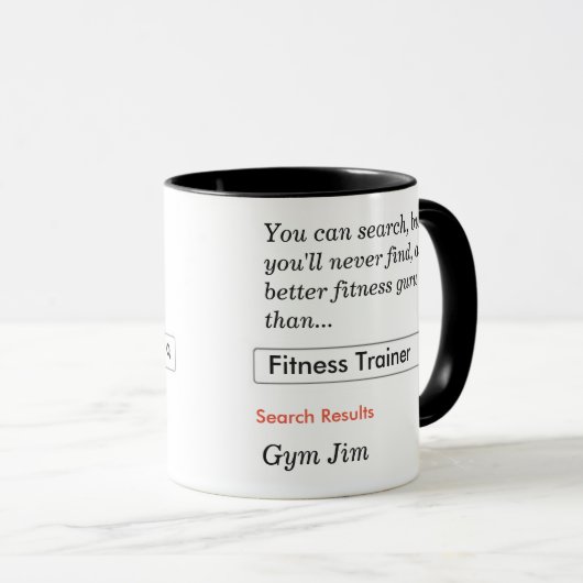 Fitness Guru Tasse (VorderseiteRechts)