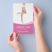 Fitness Gym Beauty Salon Flyer (Handgriff)