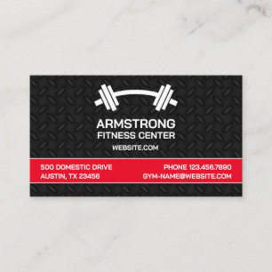 Fitness Gym Business Card Visitenkarte