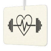 FITNESS GYM IST LEBEN AUTOLUFTERFRISCHER (Links)